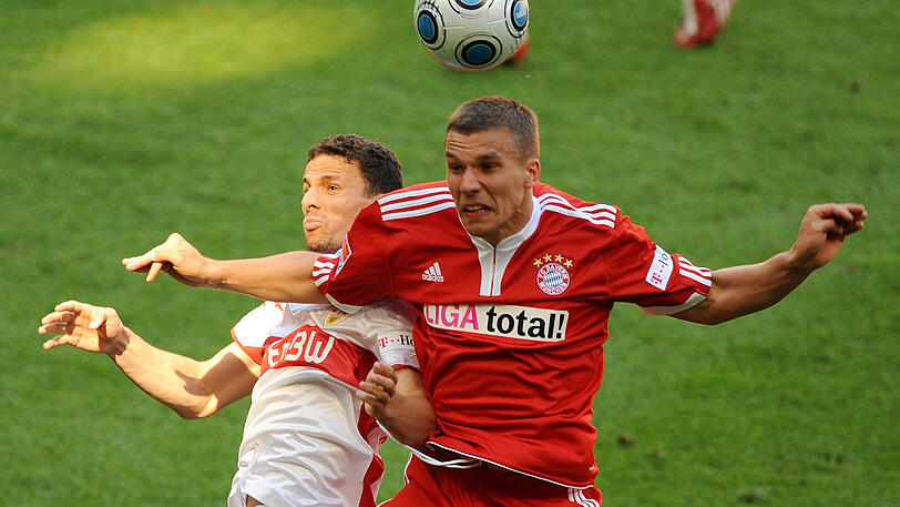 Lukas Podolski spielte drei Jahre in München.