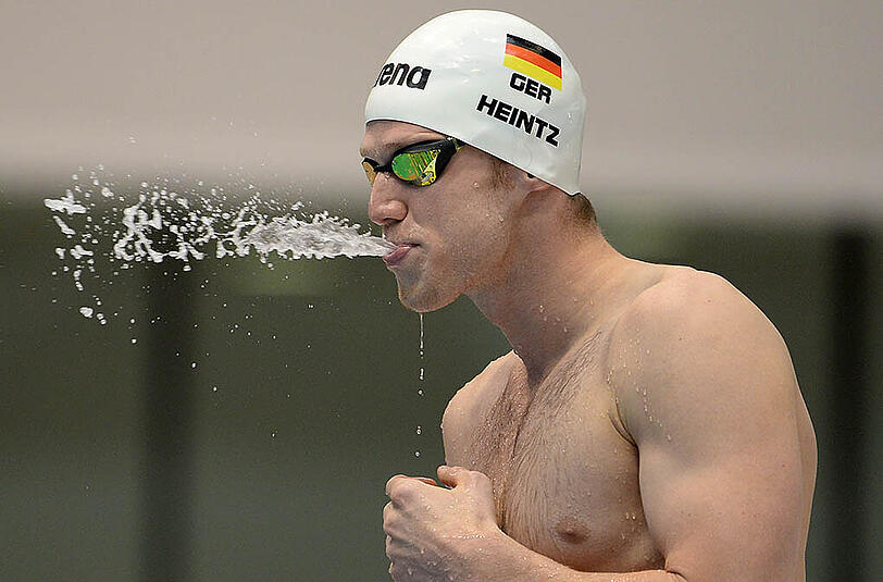 Schneller als Michael Phelps: Philip Heintz.