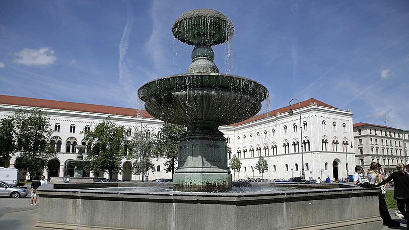 Die LMU am Geschwister-Scholl-Platz in München. Laut einem US-Ranking ist sie beste deutsche Universität.
