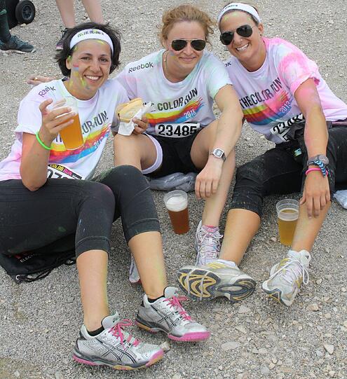 Bunter geht's nicht: Der Color Run in Riem. Die Bilder.