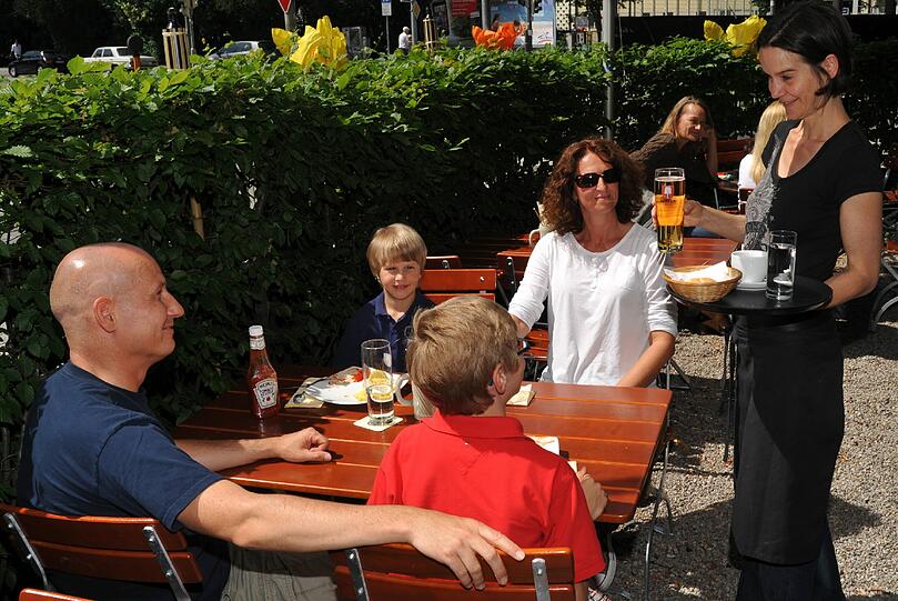 Gemütlicher Wirtsgarten im Münchner Osten: der Tassilogarten in Haidhausen.