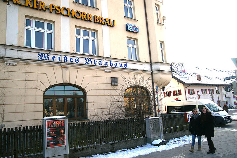 Eine Institution, die derzeit leersteht: Das Weiße Bräuhaus in der Würmtalstraße.