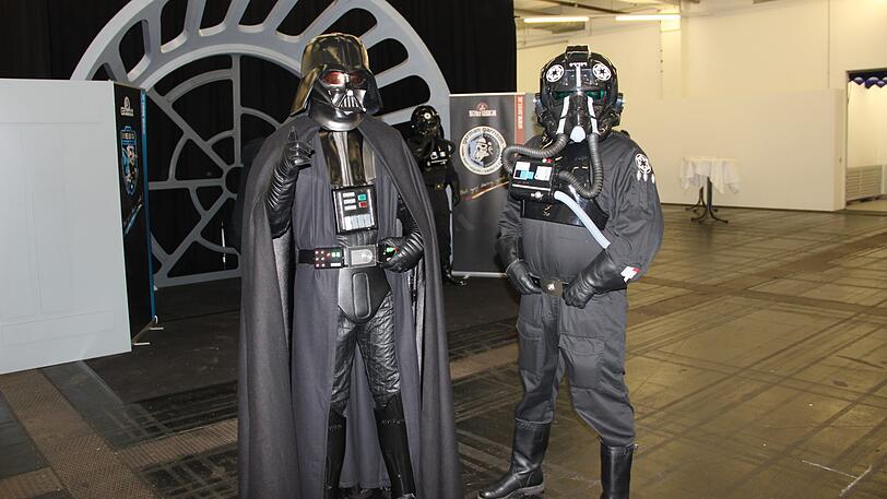 Bei der Comic Con in München dürfen Figuren aus dem Star-Wars-Universum natürlich nicht fehlen.