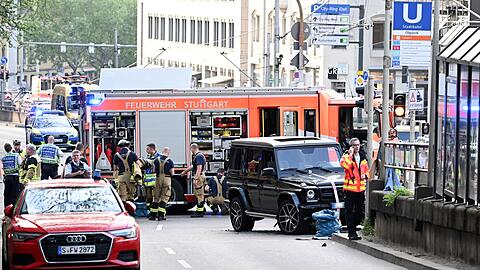 Der Vorfall ereignete sich an der Stadtbahn-Haltestelle Olgaeck am Rande der Innenstadt.
