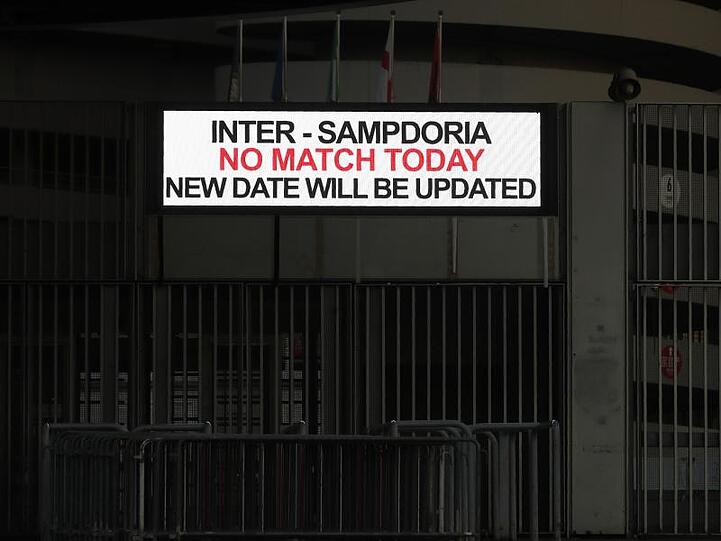 Der Coronavirus hatte bereits erhebliche Auswirkungen auf die italienische Serie A.