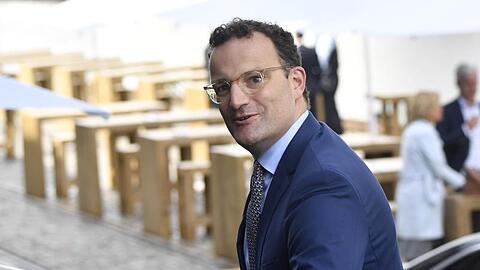 Gesundheitsminister Jens Spahn kommt zur Vorstands-Klausur der CDU/CSU-Bundestagsfraktion.