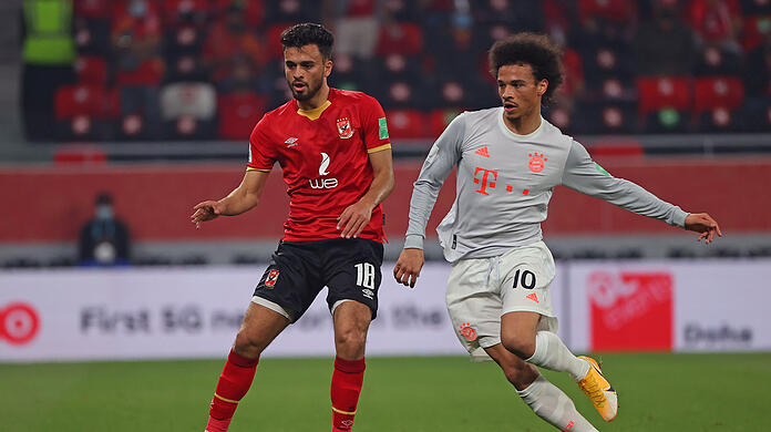 Leroy Sané lieferte gegen Al Ahly eine gute Leistung ab.