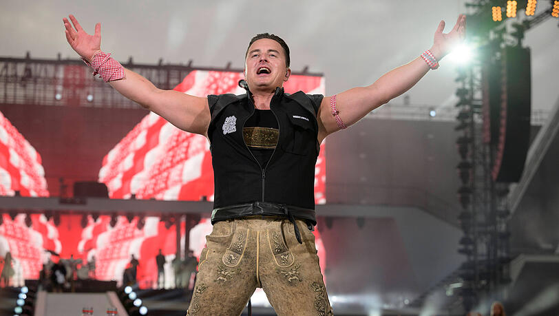 Andreas Gabalier in München. Andreas Gabalier in München.