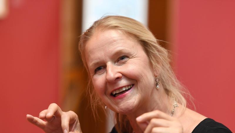 Cornelia Funke mag das bunte Amerika. Cornelia Funke mag das bunte Amerika.
