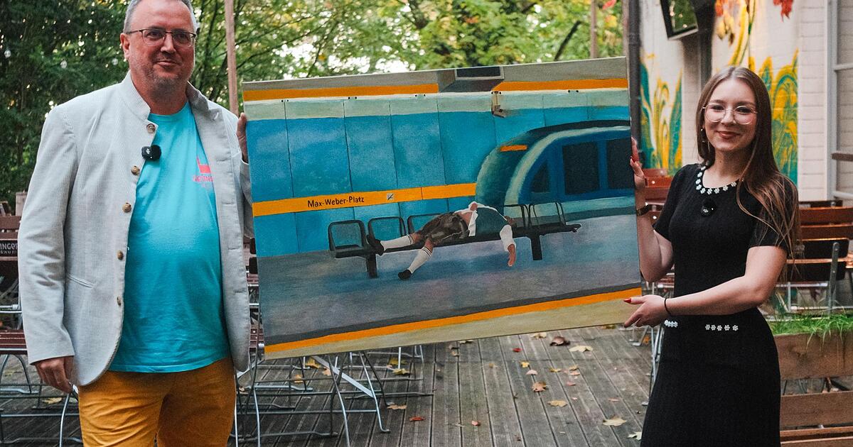 Giesinger Bräu wins viral Oktoberfest painting at auction
