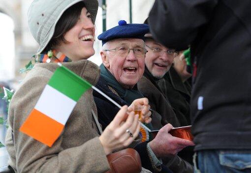 So schön grün war der St. Patrick's Day 2012.