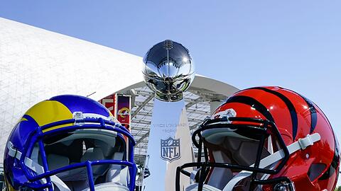 Im Super Bowl LVI stehen sich die Los Angeles Rams und die Cincinnati Bengals gegenüber.