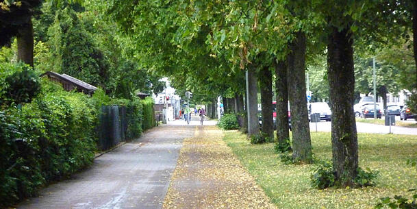Die Gotthardstraße in Laim, wie sie bis letztes Jahr war. Die Gotthardstraße in Laim, wie sie bis letztes Jahr war.