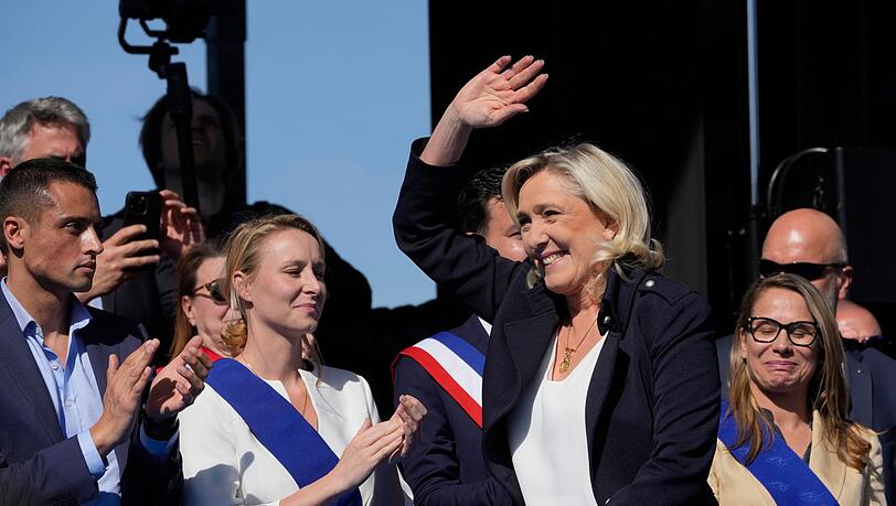 Marine Le Pen will Frankreichs nächste Präsidentin werden. (Archivbild) Marine Le Pen will Frankreichs nächste Präsidentin werden. (Archivbild)