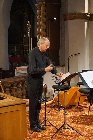 Andrew Parrott und das Taverner Consort in Frauenchiemsee.