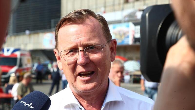 Bodo Ramelow (Die Linke), Ministerpräsident von Thüringen. Foto: Bodo Schackow Bodo Ramelow (Die Linke), Ministerpräsident von Thüringen. Foto: Bodo Schackow