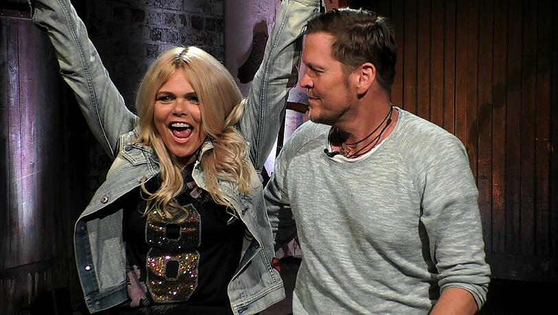 Ex-"Bullyparade"-Star Diana Herold mit Ehemann Michael.