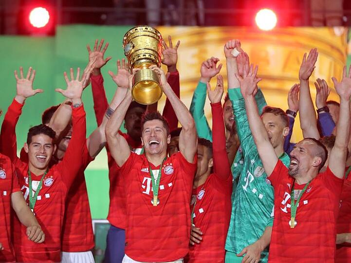 Der FC Bayern München gewann schon im letzten Jahr in Berlin den DFB-Pokal.