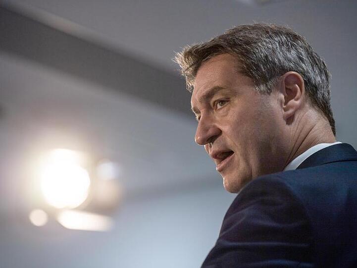 Markus Söder, CSU-Vorsitzender, gibt eine Pressekonferenz. Foto: Lino Mirgeler/Archivbild