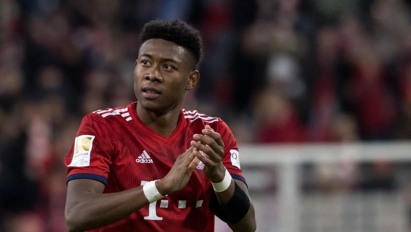 David Alaba vom FC Bayern München, hier nach einem Spiel gegen den FC Schalke 04. Foto: Sven Hoppe/Archiv David Alaba vom FC Bayern München, hier nach einem Spiel gegen den FC Schalke 04. Foto: Sven Hoppe/Archiv