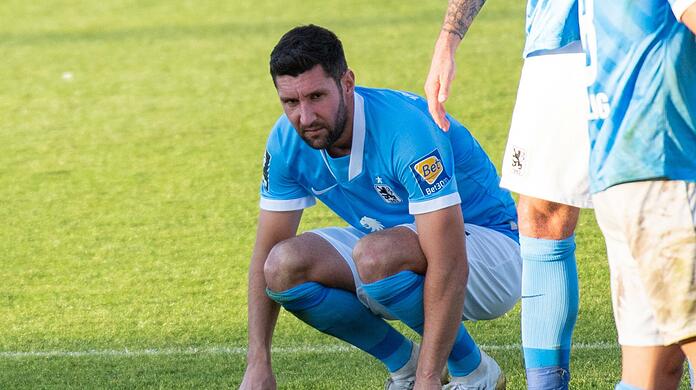 Enttäuscht nach der Niederlage gegen Duisburg: Stephan Salger.
