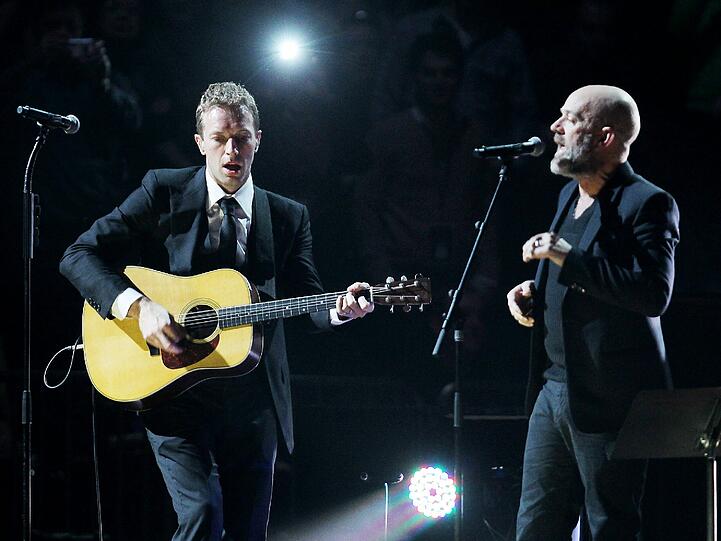 Riesiger Star-Auflauf beim Benezifkonzert zugunsten der Opfer von Hurrikan Sandy in New York