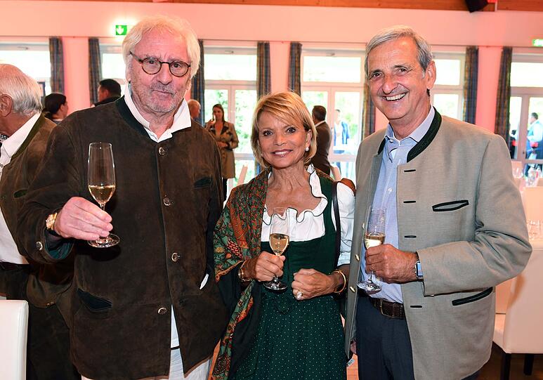 Günther Maria Halmer und Uschi Glas mit Mann Dieter Hermann