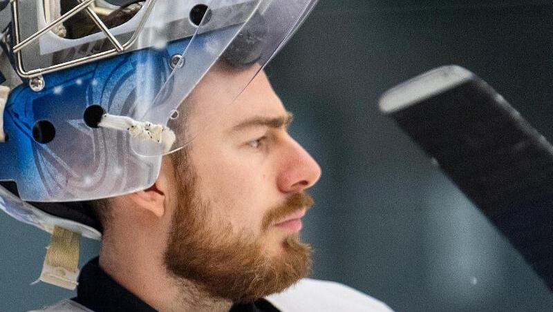 Muss gegen Kanada wohl passen: DEB-Goalie Philipp Grubauer. Muss gegen Kanada wohl passen: DEB-Goalie Philipp Grubauer.