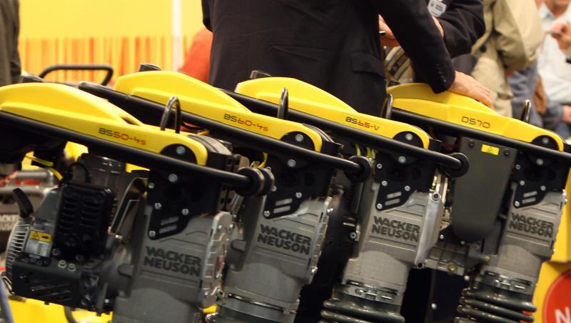 Stampfer des deutschen Herstellers Wacker Neuson.
