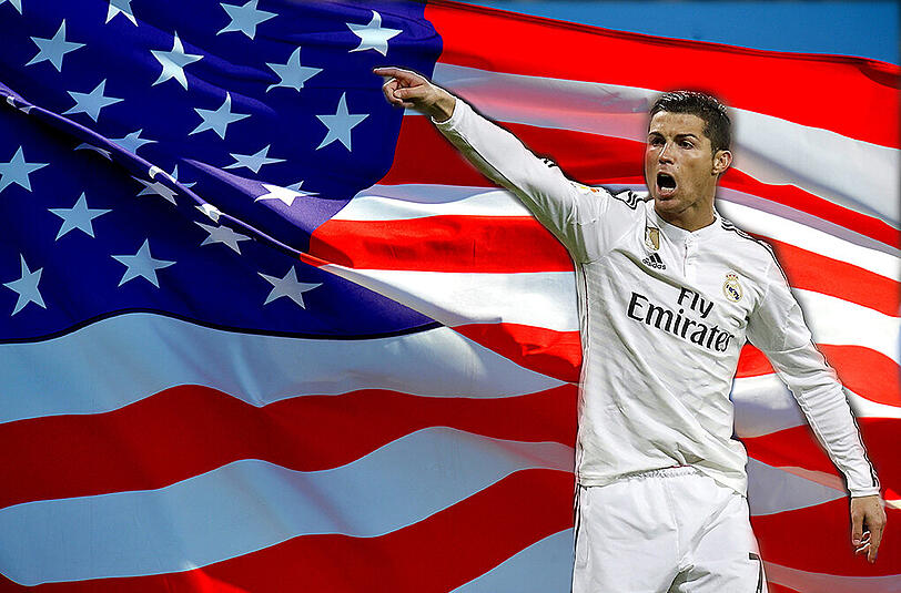 Zieht es Weltfußballer Cristiano Ronaldo zum Ende seiner Karriere vielleicht in den USA?