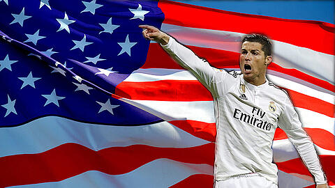 Zieht es Weltfußballer Cristiano Ronaldo zum Ende seiner Karriere vielleicht in den USA?