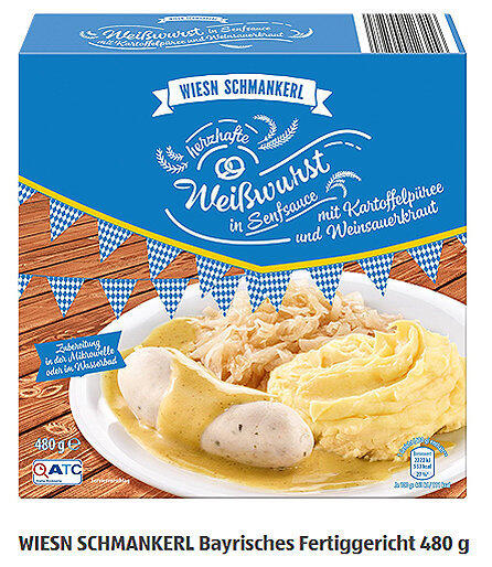 Da legst di nieder! Schock oder Gruselmoment? Eigentlich beides - beim vermeintlichen "Wiesn Schmankerl" Weißwurst in Senfsauce.