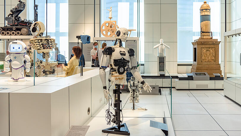 Die Robotik-Ausstellung im Deutschen Museum. Die Robotik-Ausstellung im Deutschen Museum.