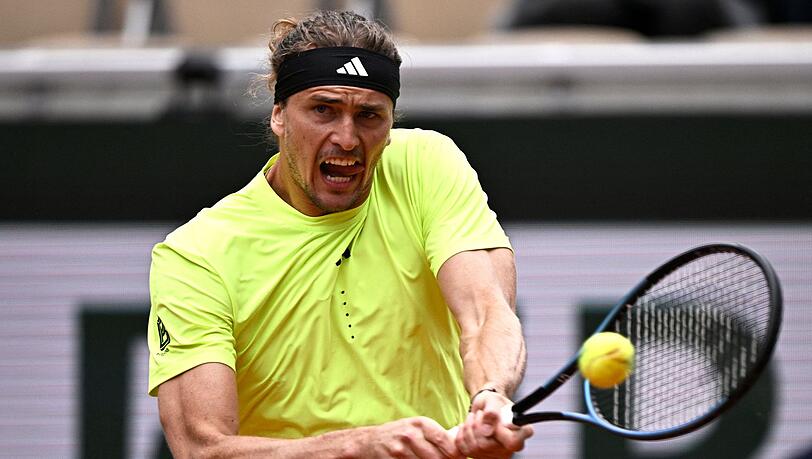 Alexander Zverev hatte zum Auftakt der French Open keine Mühe.