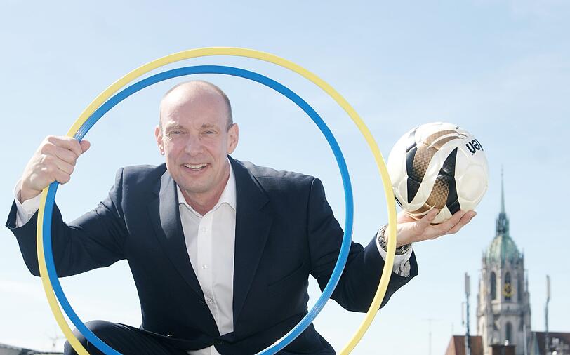Der neue Münchner Sportamtsleiter Thomas Urban hat alle Hände voll zu tun.