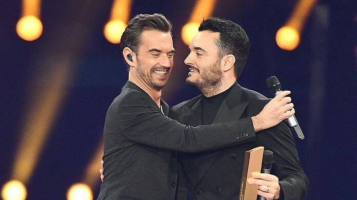 Dicke Luft zwischen Florian Silbereisen (l.) und Giovanni Zarrella? Durch ihre TV-Shows soll ein Konkurrenzkampf ausgebrochen sein.