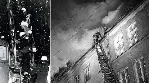 13. Februar 1970: Szenen vom Brandanschlag und dem Rettungseinsatz in der Reichenbachstraße.
