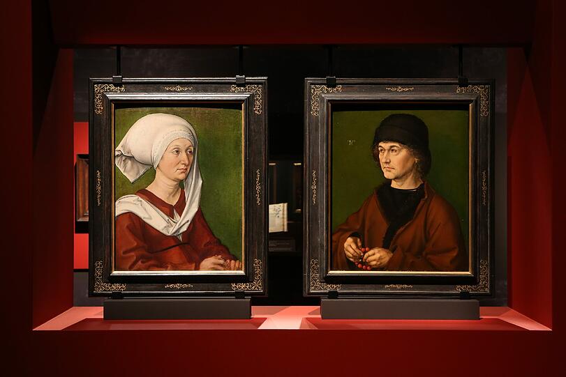 Bildnis von Dürers Eltern um 1490