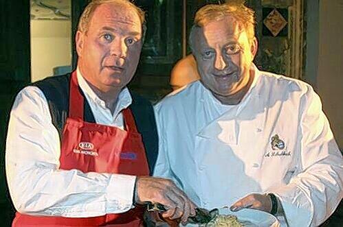 Seit Jahren gute Freunde: Uli Hoeneß und Alfons Schuhbeck.