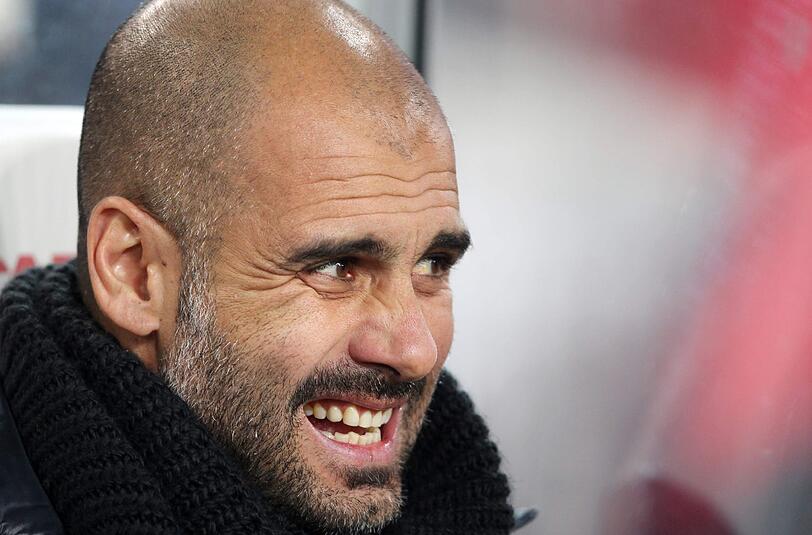 Für Pep Guardiola war das 2:1 gegen Stuttgart besser als etwa ein 3:0. Die Mannschaft müsse hin und wieder vor ein "Problem" gestellt werden.