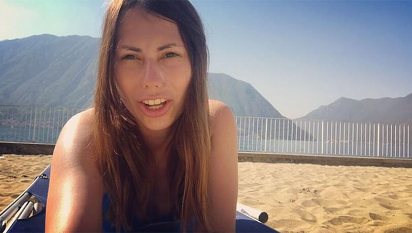 So präsentiert sich die russische Sportjournalistin Maria Komandnaja auf Instagram. So präsentiert sich die russische Sportjournalistin Maria Komandnaja auf Instagram.