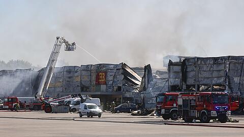 Polen macht russische Geheimdienste für den Brand im Marywilska-Einkaufszentrum in Warschau verantwortlich. (Archivbild)