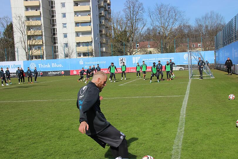 Die Bilder vom Abschlusstraining vor dem Heimspiel gegen den SV Sandhausen.