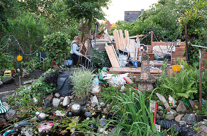Der Tornado fegte über einen Stadtteil von Hamburg und hinterließ immense Schäden.