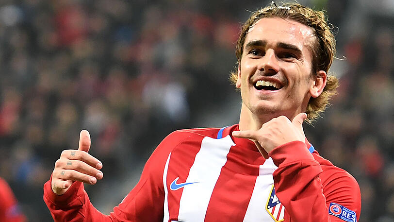 Bis 2022 bei Atlético Madrid: Top-Stürmer Antoine Griezmann