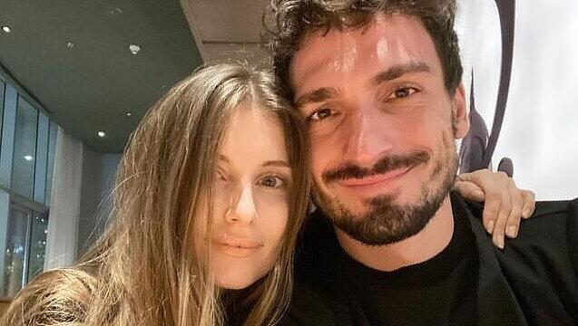 Cathy und Mats Hummels verstehen sich  offenbar auch nach der Trennung prächtig.