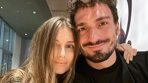 Cathy und Mats Hummels verstehen sich  offenbar auch nach der Trennung prächtig.