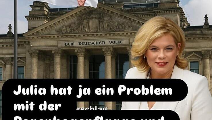 Mit diesem Posting macht sich Martin Rütter über die Beziehung von Julia Klöckner zu Jörg Pilawa lustig. Mit diesem Posting macht sich Martin Rütter über die Beziehung von Julia Klöckner zu Jörg Pilawa lustig.