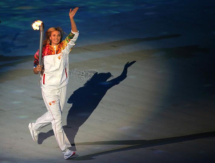 Weitere Bilder von der Eröffnungsfeier der Olympischen Spiele in Sotschi.
