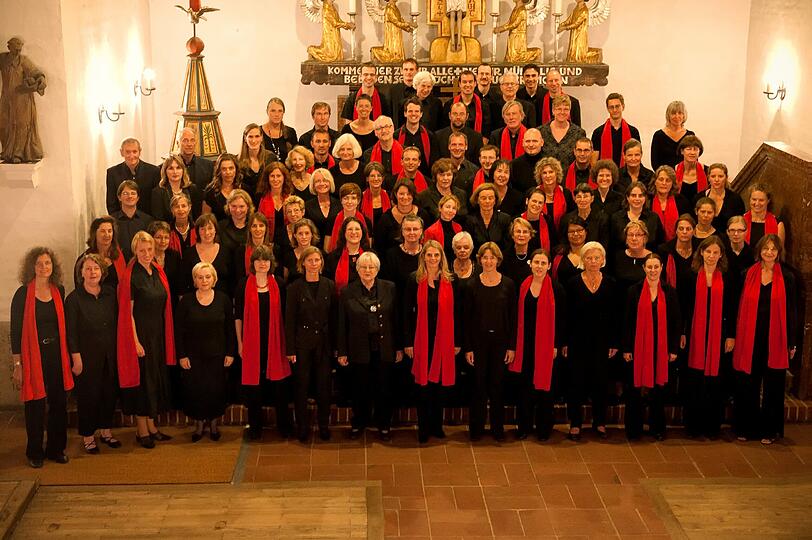 Der Nymphenburger Kantatenchor und die Stephanus Voices.